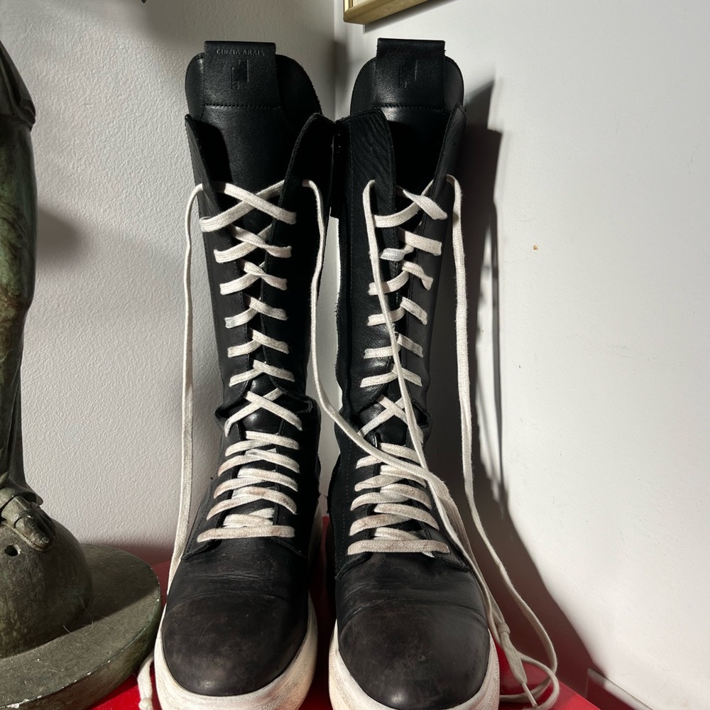 Rick Owens Black High-Top women’s Shoes